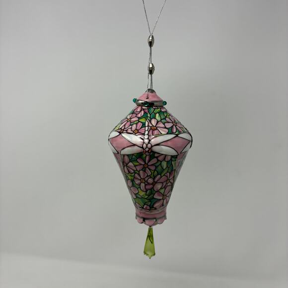 Bradford Editions Era of Louis Tiffany Heirloom Porcelain Ornaments #9 set of 3 - Picture 6 of 7